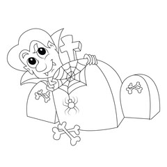 Halloween Coloring Page For kids and adults