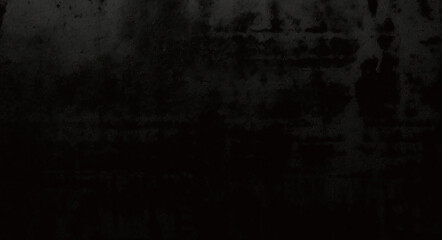Fototapeta premium Fondo de hormigón con textura grunge negro oscuro. Panorama de fondo o textura de pizarra negra gris oscuro. Textura de hormigón negro vectorial. Fondo de pared de piedra. 