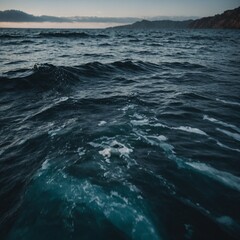 Soft morning light creating a golden sheen on the surface of a tranquil pond surrounded by lush greenery