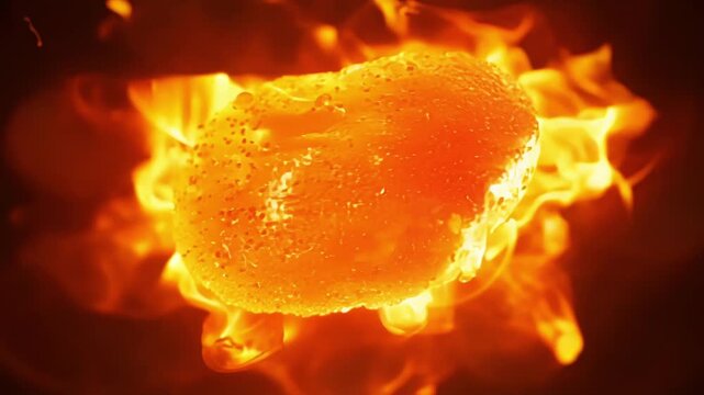 An incredibly lifelike 3D animation of fat cells being targeted and eliminated through burning.