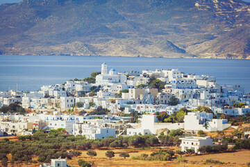 Adamantas administrative district of Milos island in Greece