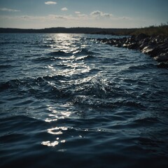 Fototapeta premium The intricate patterns of water revealed through breathtaking macro shots