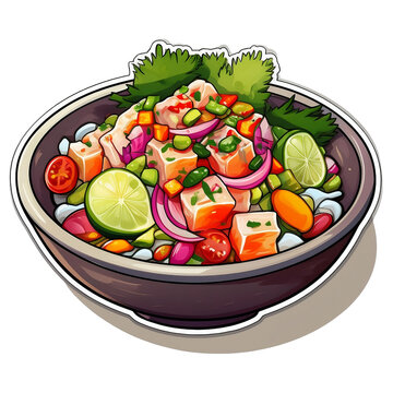 Ceviche Sticker