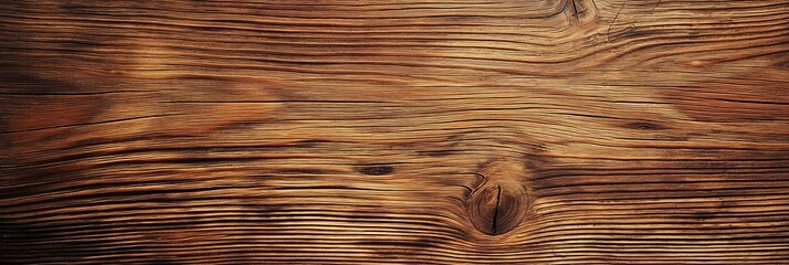 A close-up showing the detailed natural wooden texture with rich, warm brown tones, showcasing the intricate patterns of wood grain.