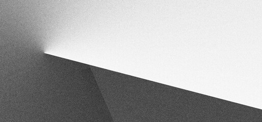 Black white grainy background, monochrome gray noisy texture dark grunge banner, header poster cover backdrop design