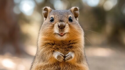 Obraz premium Adorable Quokka portrait.