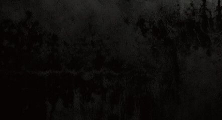 Fototapeta premium Fondo de hormigón con textura grunge negro oscuro. Panorama de fondo o textura de pizarra negra gris oscuro. Textura de hormigón negro vectorial. Fondo de pared de piedra. 