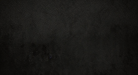 Obraz premium Fondo de hormigón con textura grunge negro oscuro. Panorama de fondo o textura de pizarra negra gris oscuro. Textura de hormigón negro vectorial. Fondo de pared de piedra. 