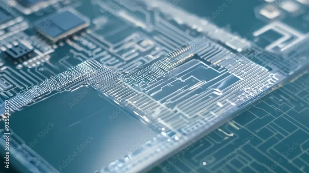 Poster graphene layer on circuit board for energy use generative ai