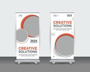 Roll Up Banner Design for an art and craft product-selling website.