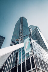 modern office buildings