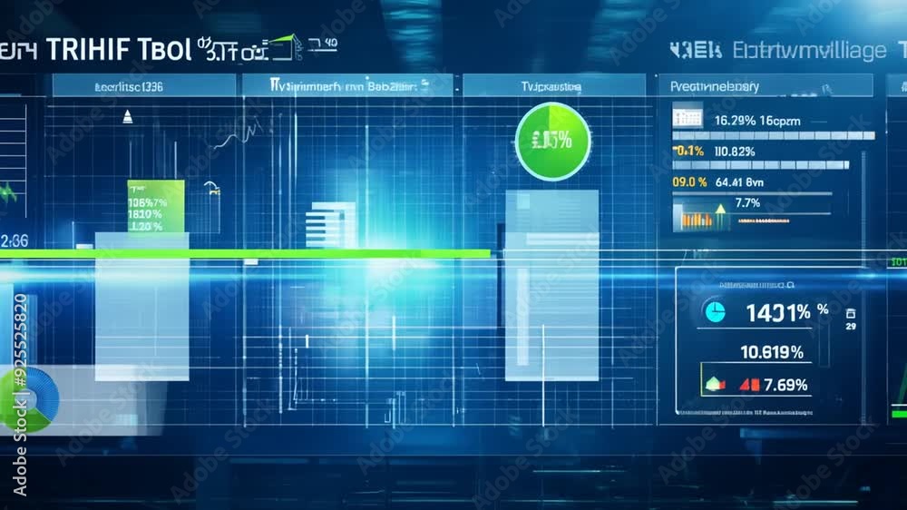 Poster close-up of a digital interface showing machine data generative ai