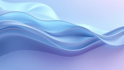 Fototapeta premium Soft and liquid color waves background, ai