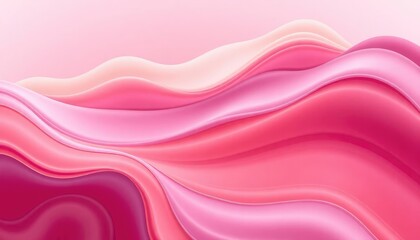 Obraz premium Soft and liquid color waves background, ai