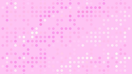 Random pink dots on pink background.