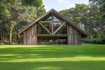 Rustic A-Frame Cabin