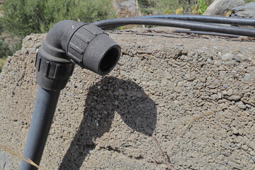 tuberia agua sequia falta liquido 