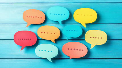 Speech bubbles are a way of communicating ideas in a fun and creative way. They can be used to represent different voices, thoughts, or emotions.