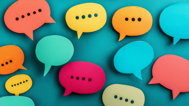 Speech bubbles are a way of communicating ideas in a fun and creative way. They can be used to represent different voices, thoughts, or emotions.