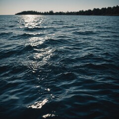 Fototapeta premium The serenity of water unveiled through stunning macro shots