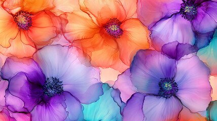 Flower  Pattern Background