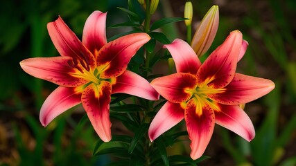bouquet of pink roses in vase