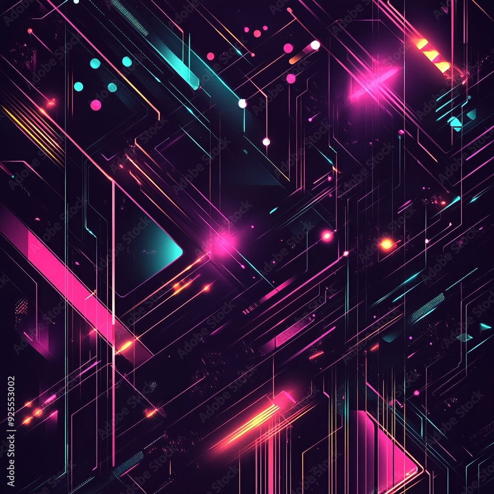 Poster Versatile background vector with diverse elements, suitable for a wide range of themes and designs. Ideal for adding text, graphics, or creative overlays