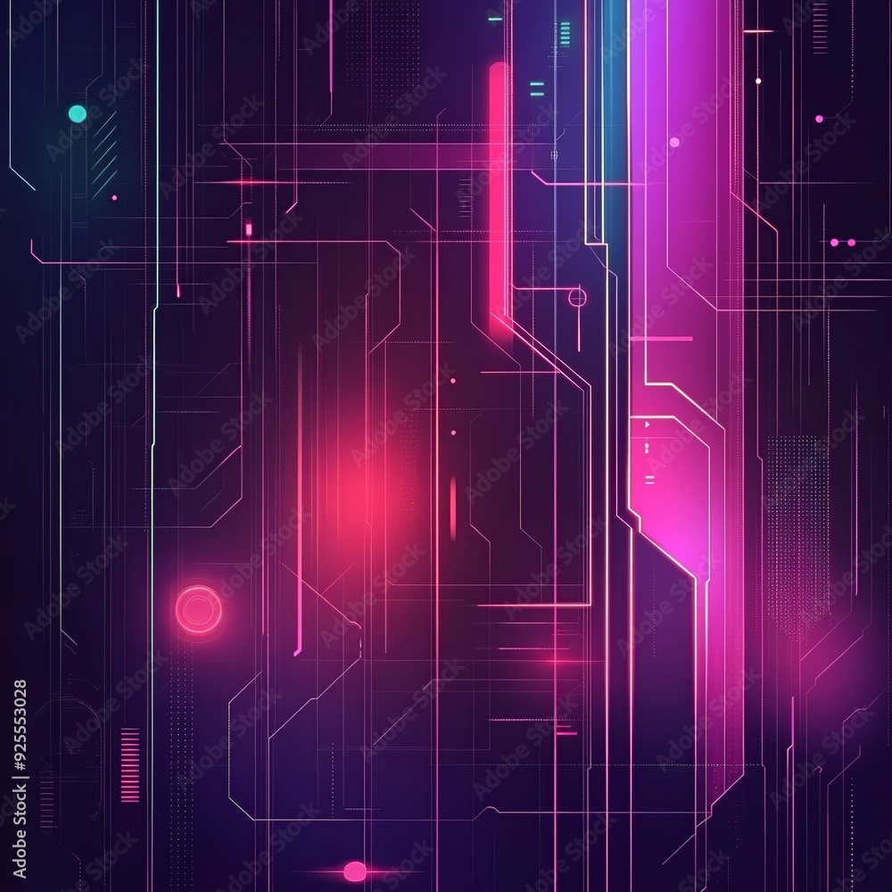 Poster Versatile background vector with diverse elements, suitable for a wide range of themes and designs. Ideal for adding text, graphics, or creative overlays