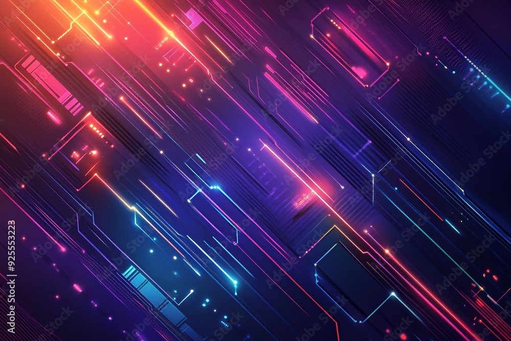 Poster Versatile background vector with diverse elements, suitable for a wide range of themes and designs. Ideal for adding text, graphics, or creative overlays