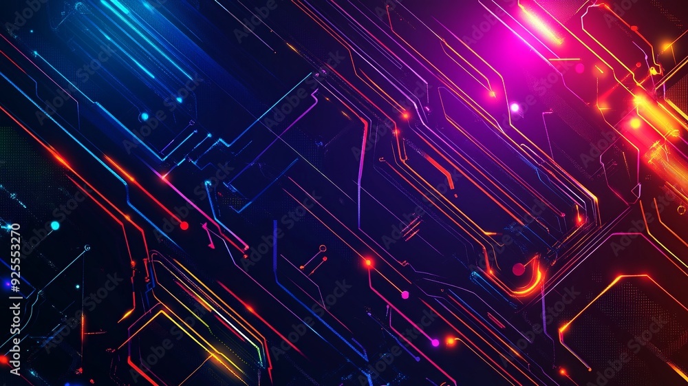 Poster Versatile background vector with diverse elements, suitable for a wide range of themes and designs. Ideal for adding text, graphics, or creative overlays