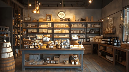 Cozy village shop with rustic charm and one of a kind finds