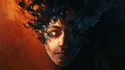 Fototapeta premium Surreal personality disorders