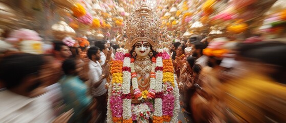 Trident Trishula Festival Procession Hinduism Religion Spiritual Symbol