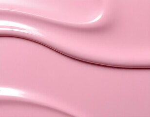 smooth pink liquid texture with glossy finish create with ai