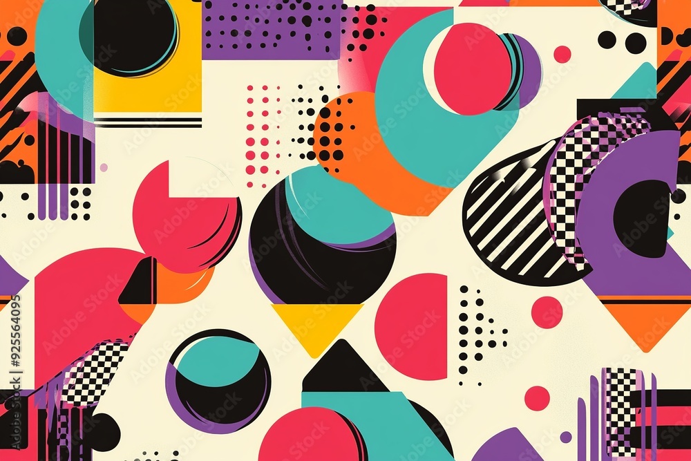 Poster Versatile background vector with diverse elements, suitable for a wide range of themes and designs. Ideal for adding text, graphics, or creative overlays