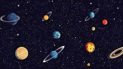 Versatile background vector with diverse elements, suitable for a wide range of themes and designs. Ideal for adding text, graphics, or creative overlays