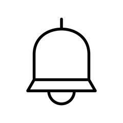 Notification icon with line style