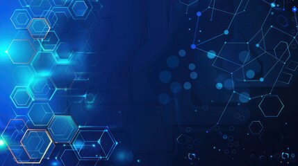 Fototapeta premium Abstract Digital Network Background