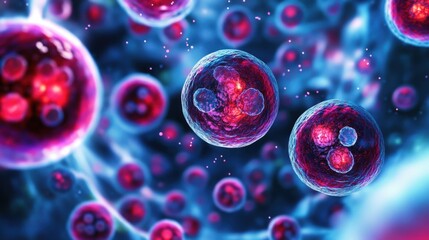 Nanoparticles being used in diagnostic imaging, improving the accuracy and early detection of diseases