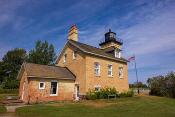 Ontonagon Lighthouse Along Lake Superior