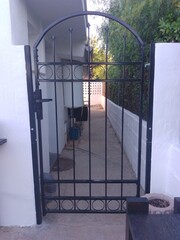 Construction of New Garden Gate