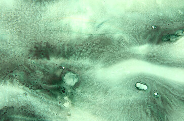 abstract art background of green dry stains