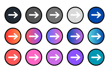ビジネス,書類作成,WEBに使える矢印丸アイコン