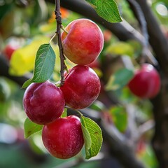 Fresh grapes on the vine in a vineyard, with lush green leaves and ripe fruit, epitomize the beauty of autumn and the joy of harvest.