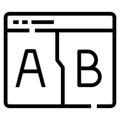 AB Testing Icon