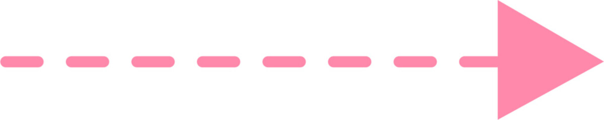 Dotted arrow Illustration. Call out title.