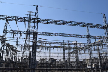 屋外変電設備