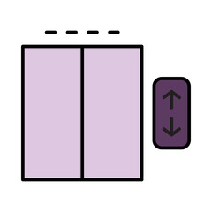 Lift icon template
