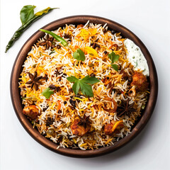 a bowl of rice with meat and vegetables