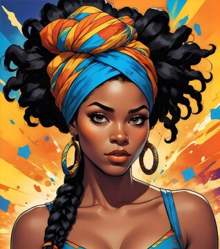 Colorful Black Women